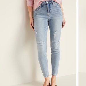 High-Waisted Rockstar Super Skinny Jeans